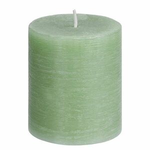RUSTIC gyertya 8 cm, zsályazöld kép