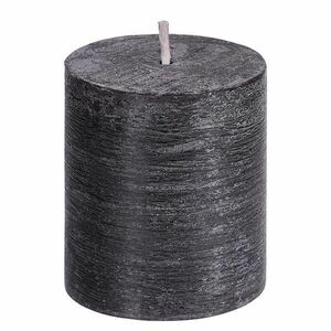 RUSTIC gyertya 8 cm, fekete kép