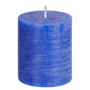 RUSTIC gyertya 8 cm, kék kép