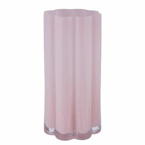 BLOSSOM üveg váza, rózsaszín 28 cm kép