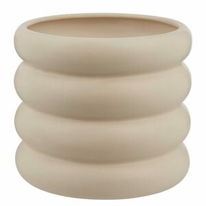 HOOP kaspó, bézs Ø 11 cm kép