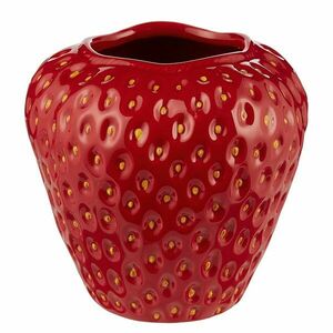 STRAWBERRY váza, piros 26, 5 cm kép