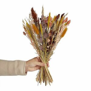 FLOWER MARKET szárított mezei virágcsokor, narancs kép