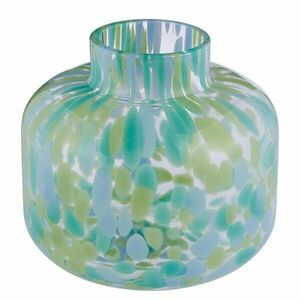 CONFETTI mini váza, kék-zöld kép