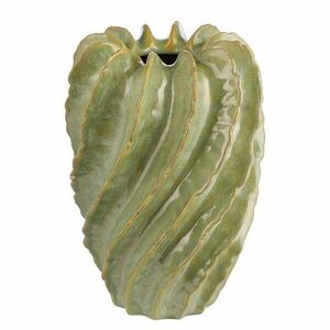 ORGANIC váza 26 cm, zöld kép