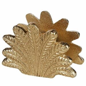 GOLDEN NATURE gyertyatartó, pálma kép