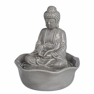 BALANCE kerámia asztali szökőkút Buddha, szürke kép