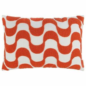 GROOVY párna 40 x 60 cm, sötét narancssárga kép