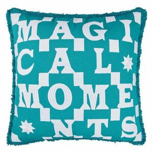 CARTAGENA párna 50 x 50 cm, türkizkék 'Magical' kép