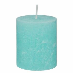 RUSTIC gyertya 8cm , menta kép
