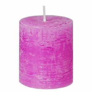 RUSTIC gyertya 8 cm, fukszia kép