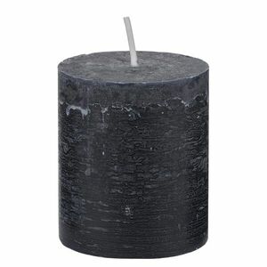 RUSTIC gyertya 8cm, fekete kép