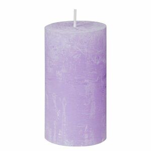 RUSTIC gyertya 13cm, levendula kép