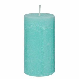 RUSTIC gyertya 13cm , menta kép