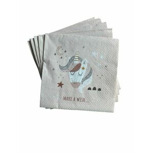 APRÈS papírszalvéta, unikornis kép