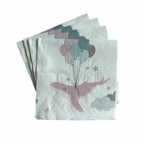 APRÈS papírszalvéta, "Welcome Baby" kép