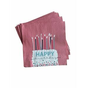 APRÈS papírszalvéta, szülinapi torta kép