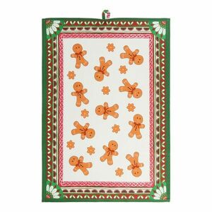 KITCHEN TALES pamut konyharuha 50x70 cm , mézeskalács kép