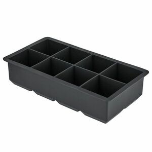 COOL DOWN jégkockatartó 8 jégkockához, fekete XXL kép