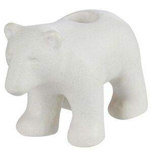 NORTHERN LIGHTS kerámia gyertyatartó, jegesmedve kép