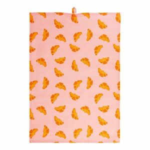 KITCHEN TALES pamut konyharuha 50x70 cm , croissant kép