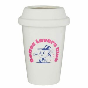 COFFEE LOVER kerámia váza 20cm kép