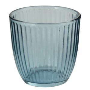 LINEE üveg pohár 290ml, kék kép