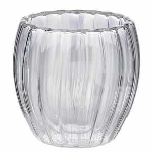 HOT & COLD duplafalú üvegpohár, 230ml kép