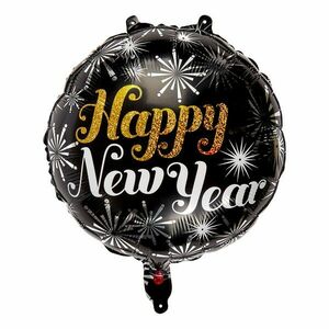 HAPPY NEW YEAR fólia lufi , Happy New Year kép