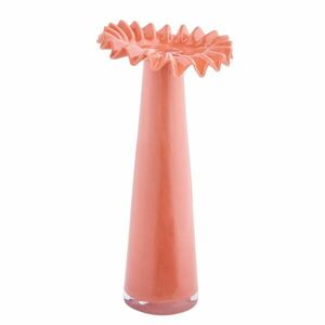 ANEMONE üveg váza 26cm terracotta kép