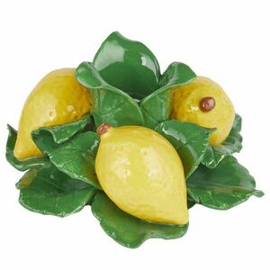 LEMON kerámia gyertyatartó 8 cm kép