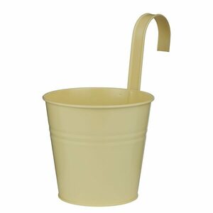 ZINC felakasztható kaspó, vajszín Ø 16cm kép