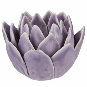 BLOSSOM kerámia gyertyatartó , lila kép