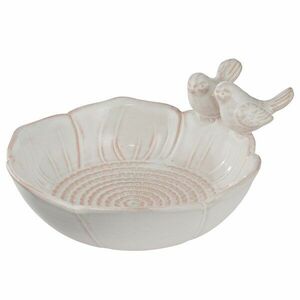 BIRDS PLACE madárfürdető 15 cm fehér kép