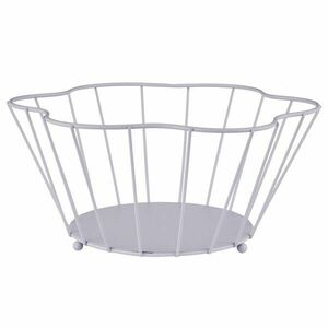 BLOOMING fém kosár 30 cm , lila kép