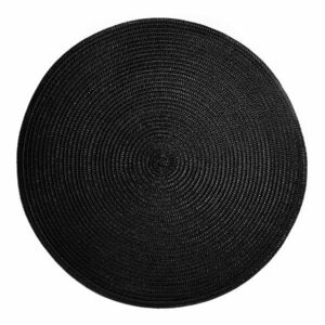 AMBIENTE étkezési alátét Ø38 cm, fekete kép