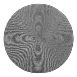 AMBIENTE étkezési alátét Ø38cm, sötétszürke kép