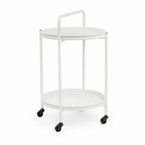 Acél zsúrkocsi ø 44, 5 cm Austin – Bizzotto kép