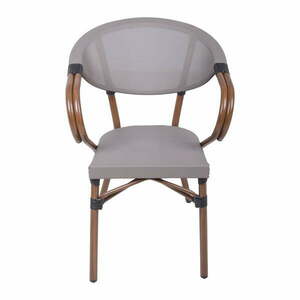 Bézs fém kerti szék Toskana – Garden Pleasure kép