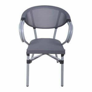 Szürke fém kerti szék Toskana – Garden Pleasure kép