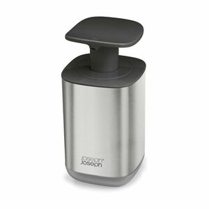 Fényes ezüstszínű rozsdamentes acél szappanadagoló 250 ml Presto Steel – Joseph Joseph kép