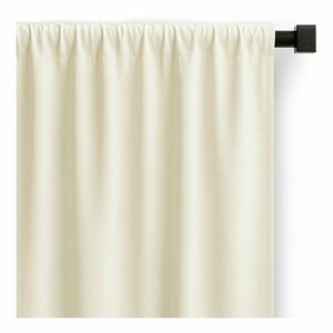Elefántcsont színű dimout (részleges sötétítő) függöny 140x250 cm Carli – Restilo kép