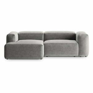 Világosszürke sarokkanapé (bal oldali-heverő résszel) Bergamo – Cosmopolitan Design kép