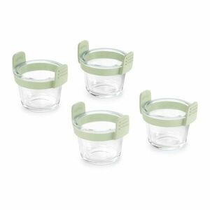 Üveg sütőforma szett forrólevegős fritőzhöz 4 db-os ø 9, 5 cm – Lékué kép