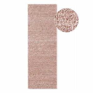 Törtrózsaszín kézi szövésű buklé futószőnyeg 80x200 cm Notting Hill Portobello – Ted Baker kép