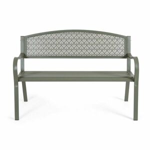 Khaki fém kerti pad Lizette – Bizzotto kép