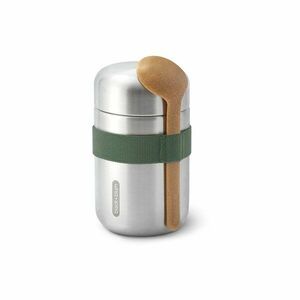 Ezüstszínű rozsdamentes acél ételtartó termosz 400 ml – Black + Blum kép