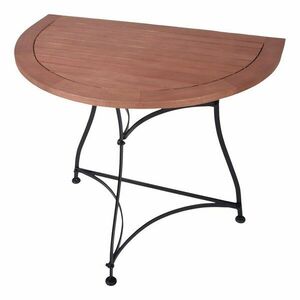 Eukaliptusz kerti tárolóasztal 54x85 cm Wien – Garden Pleasure kép