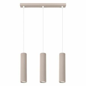 Szürkésbarna fém függőlámpa Gleam – Sollux kép