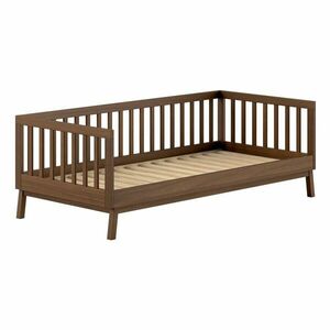 Barna borovi fenyő gyerekágy ágyráccsal 90x200 cm Sezane – Vipack kép